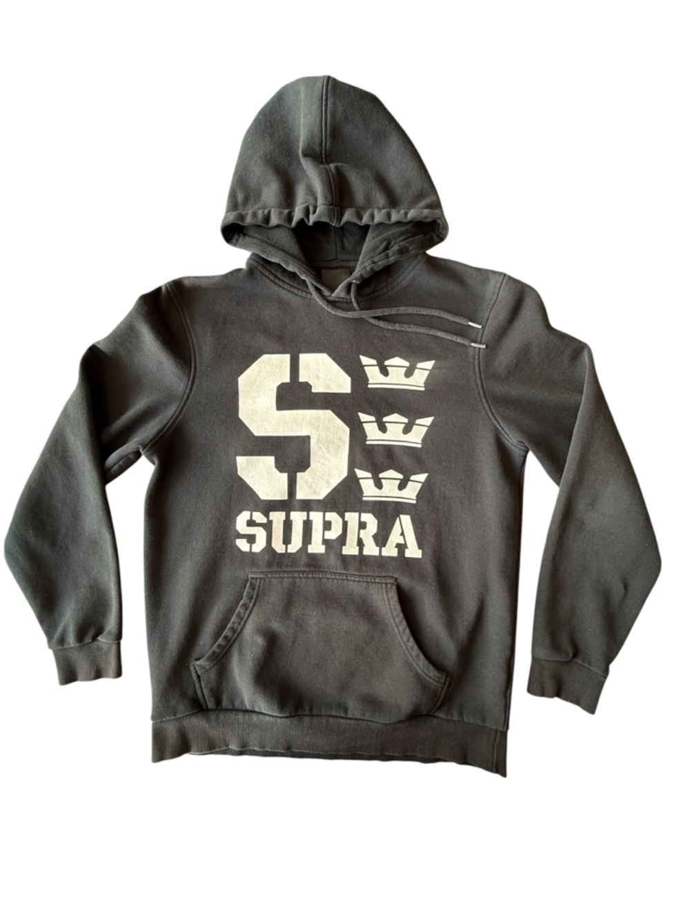 Y2K Supra Hoodie, Medium Skytop Vaider